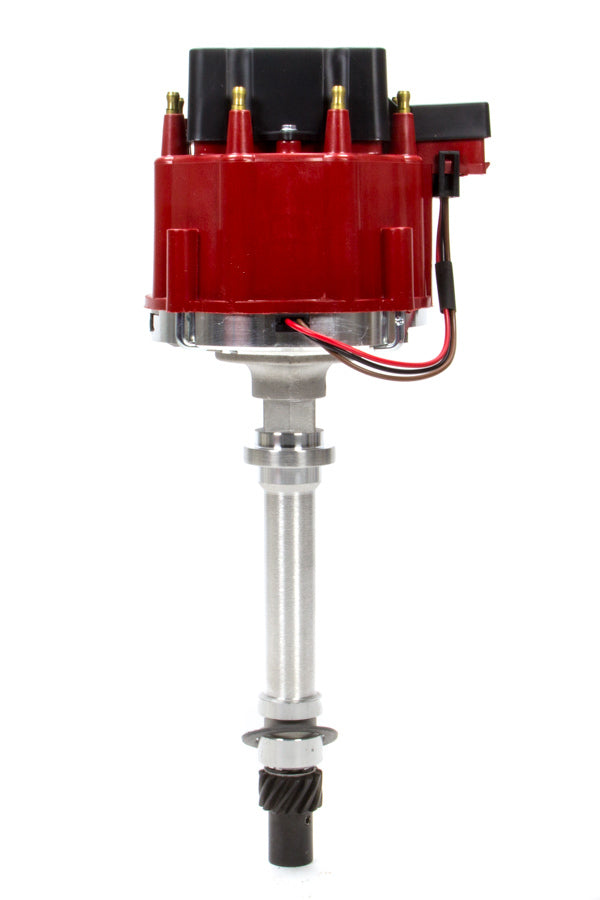 Performance Distributors DUI127212RD Racing Distributor SBC Red Cap w/o Vacuum Adv