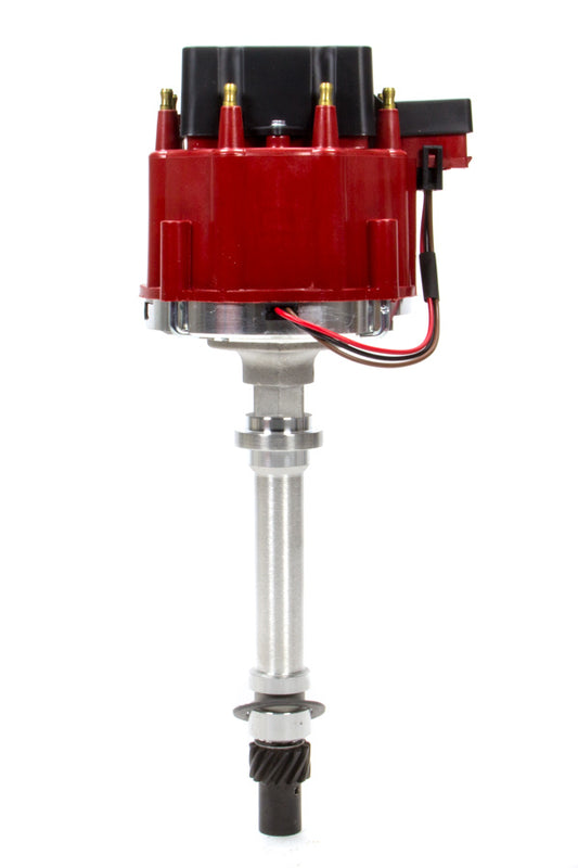 Performance Distributors DUI127212RD Racing Distributor SBC Red Cap w/o Vacuum Adv