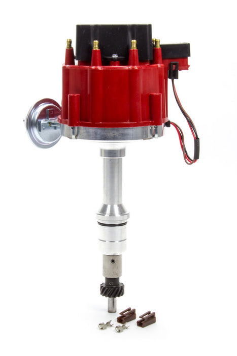 Performance Distributors DUI318211RD Racing Distributor SBF 302W Red Cap w/ Vac Adv