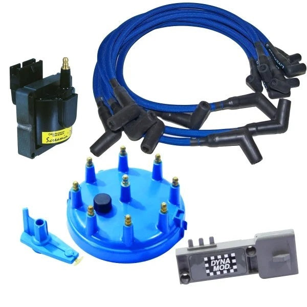 Performance Distributors DUI5-0KIT-BL Ignition Kit Firepower 84-93 Mustang Blue