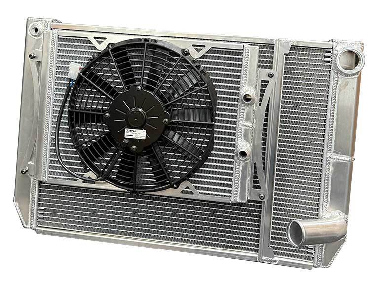 Fluidyne Performance Radiator Triple Pass Closed Chevy DUNRGM.SLM.CLOSED.TPV2