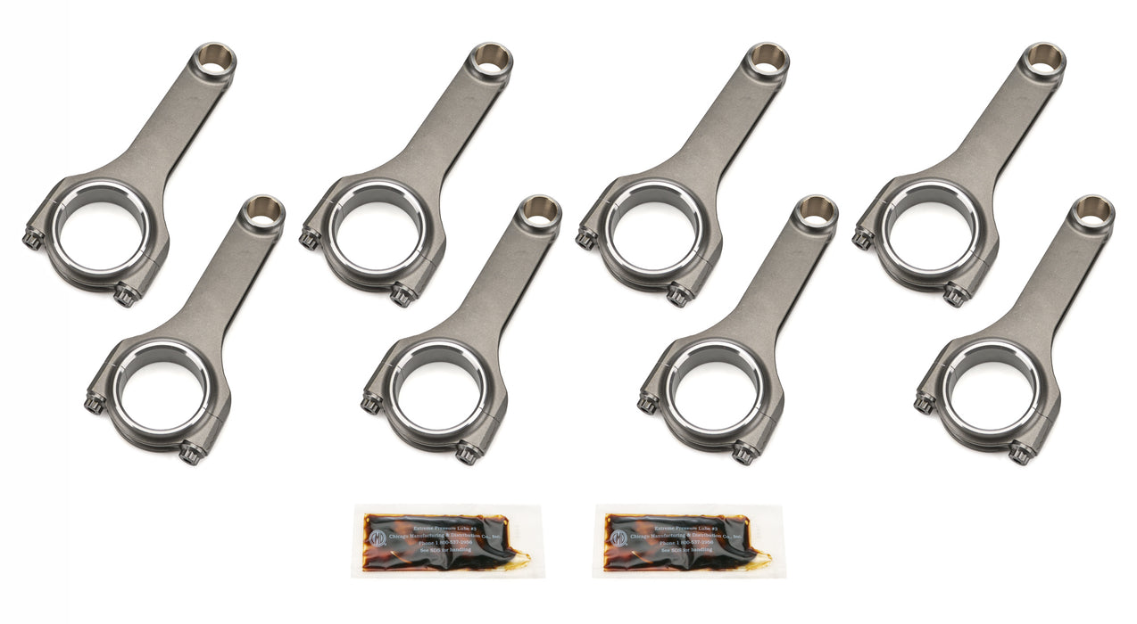 Dyers Rods DYR6000NLSBCLJ7200A SBC 6.000 Forged Rods - 2.100 Pin Dia.