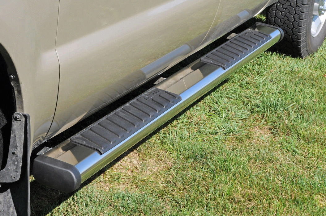 Dee Zee DZZ16123 Tubes - 6in Oval - Stain less Steel