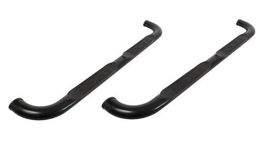 Dee Zee DZZ372529 99-19 GM P/U 4in Oval Step Bars Black Steel