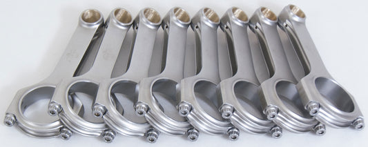 Eagle EAGCRS6000BLW SBC L/W 4340 Forged H-Beam Rods 6.000