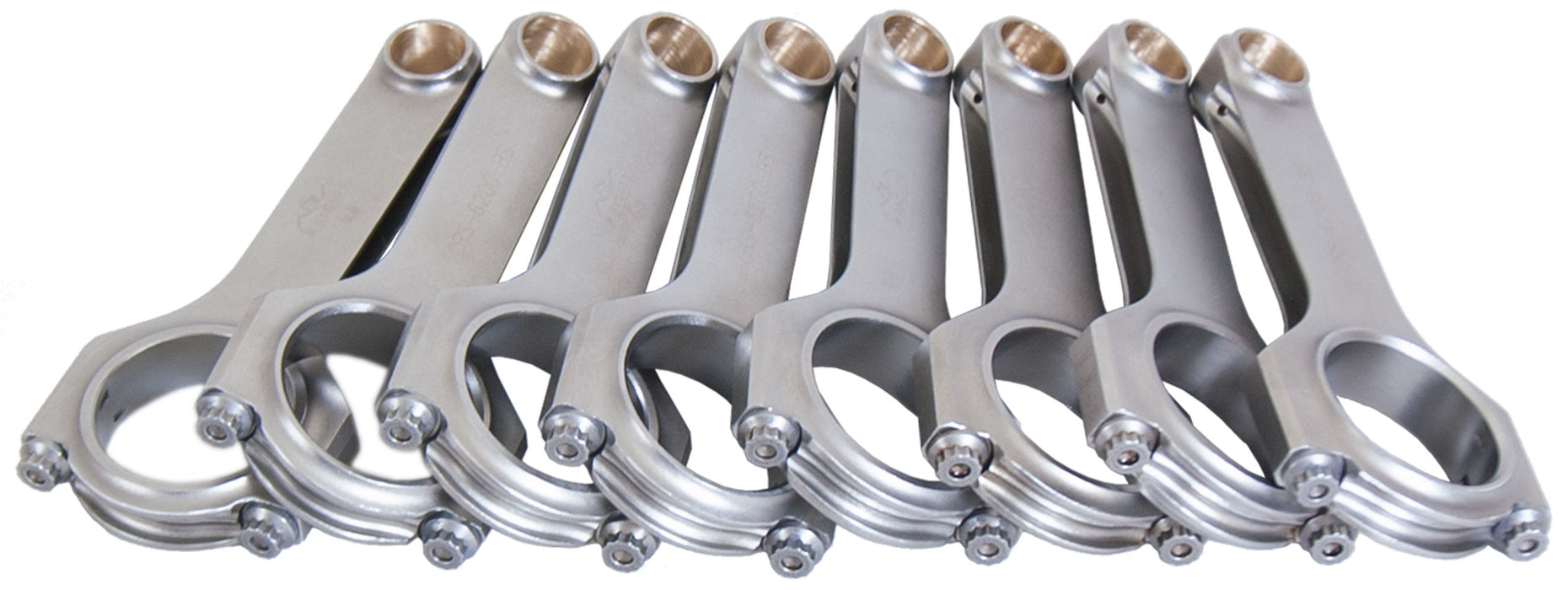 Eagle EAGCRS6200B3D SBC 4340 Forged H-Beam Rods 6.200