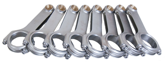 Eagle EAGCRS63853D BBC 4340 Forged H-Beam Rods 6.385