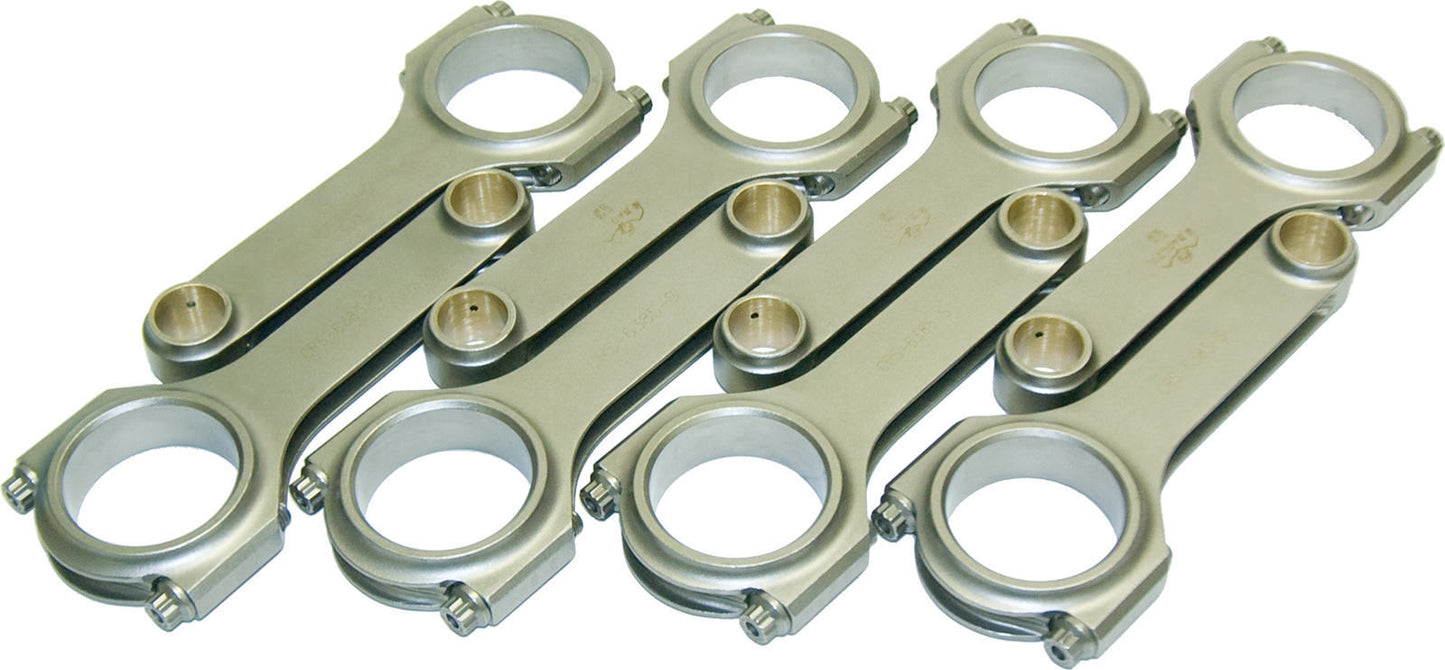 Eagle EAGCRS63853D2000 BBC 4340 Forged H-Beam Rods 6.385 w/ARP 2000
