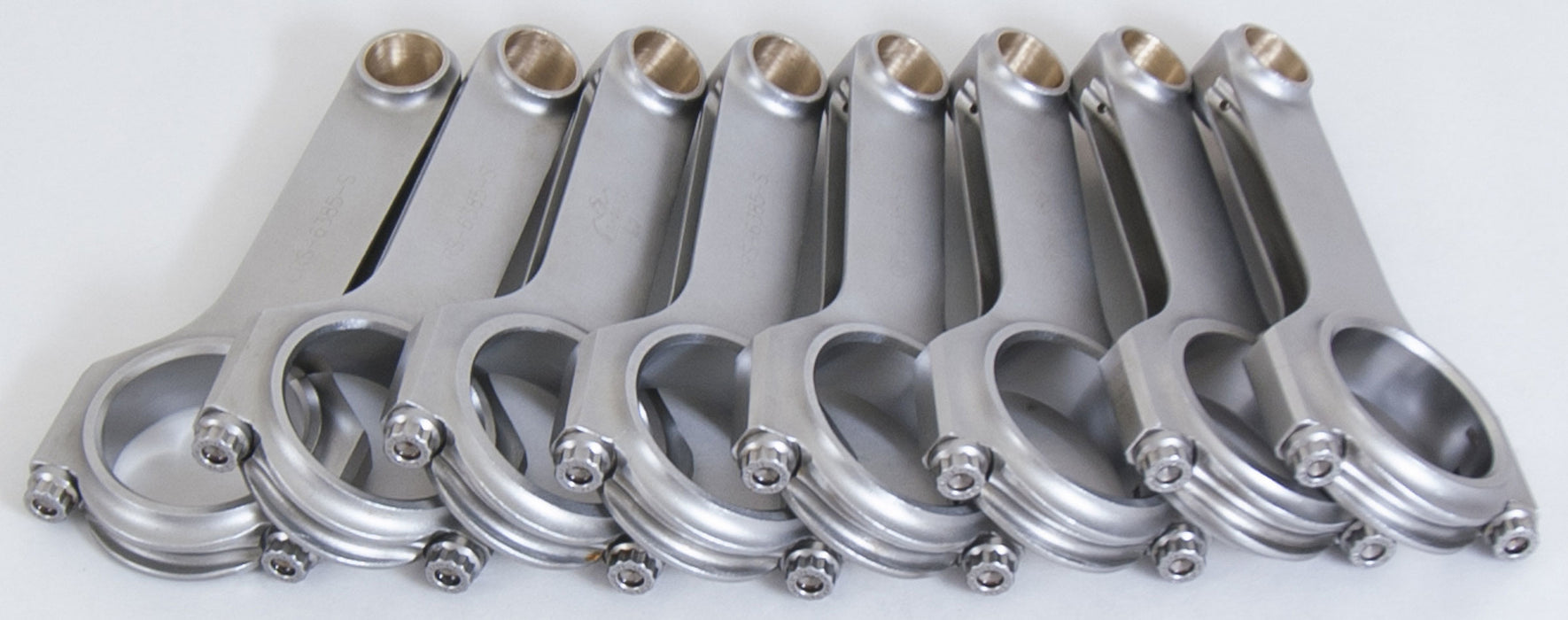 Eagle EAGCRS63853DL19 BBC 4340 Forged H-Beam Rods 6.385