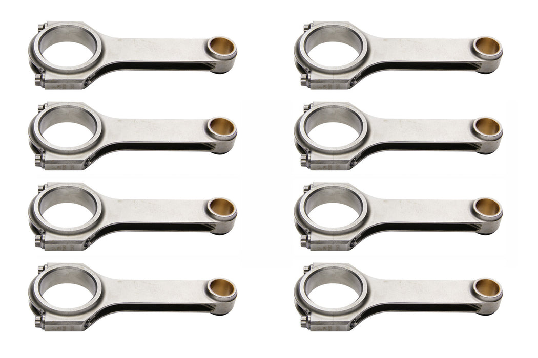 Eagle EAGCRS65353D2000 BBC 4340 Forged H-Beam Rods 6.535 w/ARP2000