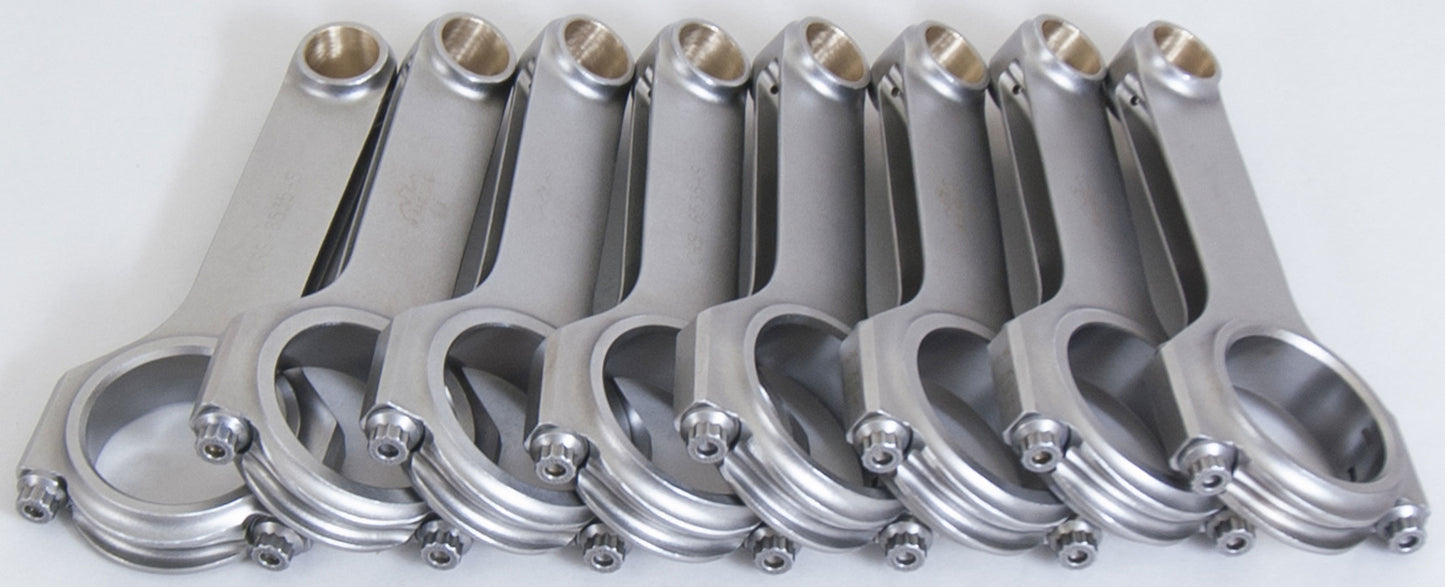 Eagle EAGCRS65353D BBC 4340 Forged H-Beam Rods 6.535in