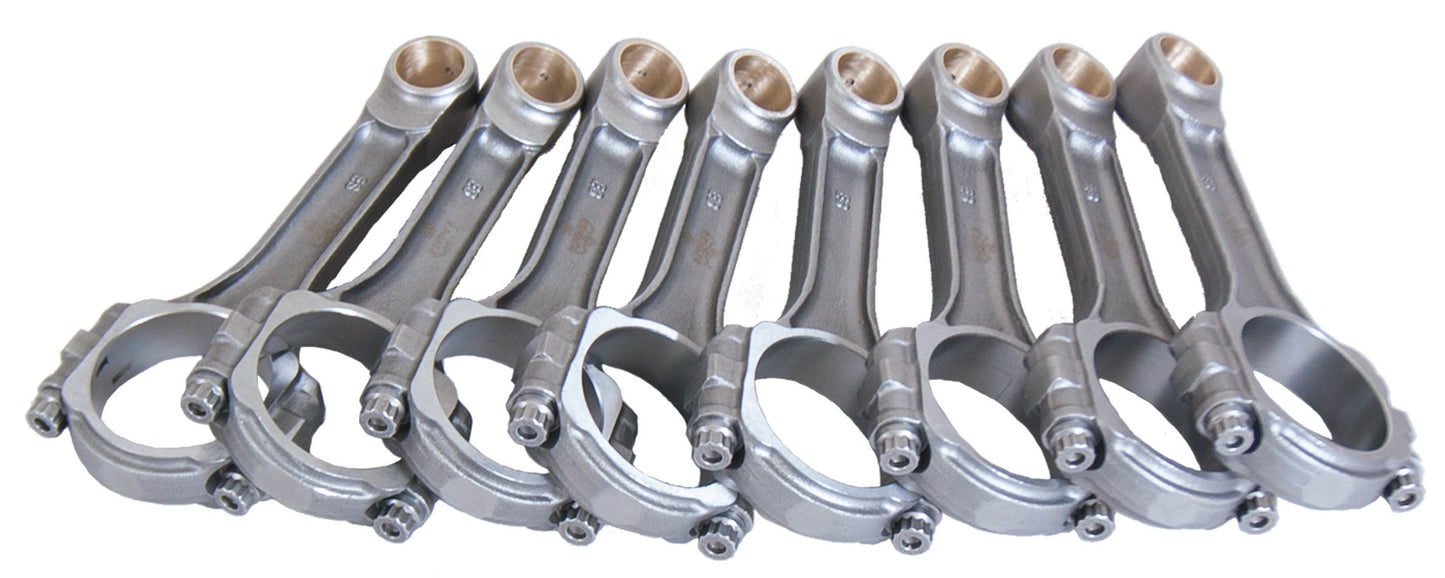 Eagle EAGSIR6125BBLW SBC L/W 5140 Forged I-Beam Rods 6.125in
