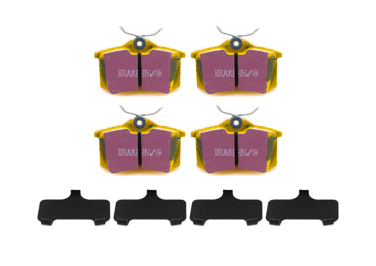 Ebc Brakes Usa Inc EBCDP4680R Brake Pads Yellowstuff Rear Volkswagen / Audi