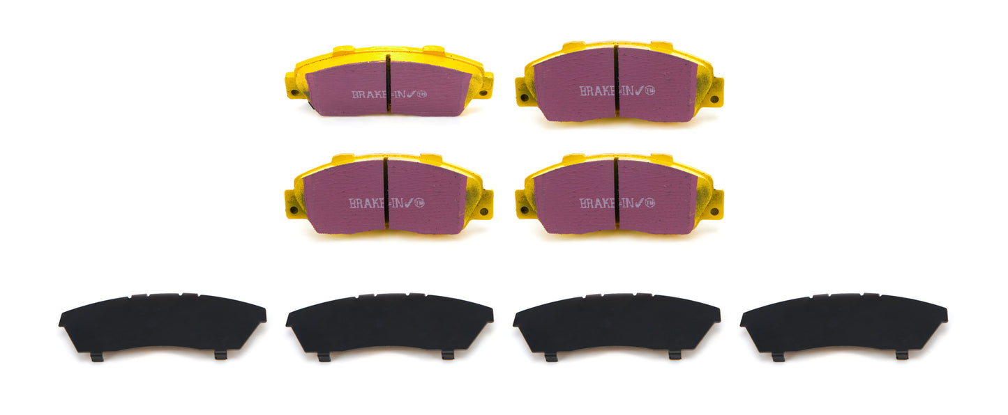 Ebc Brakes Usa Inc EBCDP4872R Brake Pads Yellowstuff Front Integra Type-R