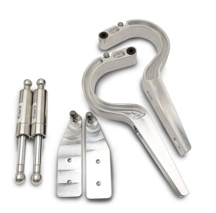 Eddie Motorsports EDDMS149-17M Billet Trunk Hinges Machined