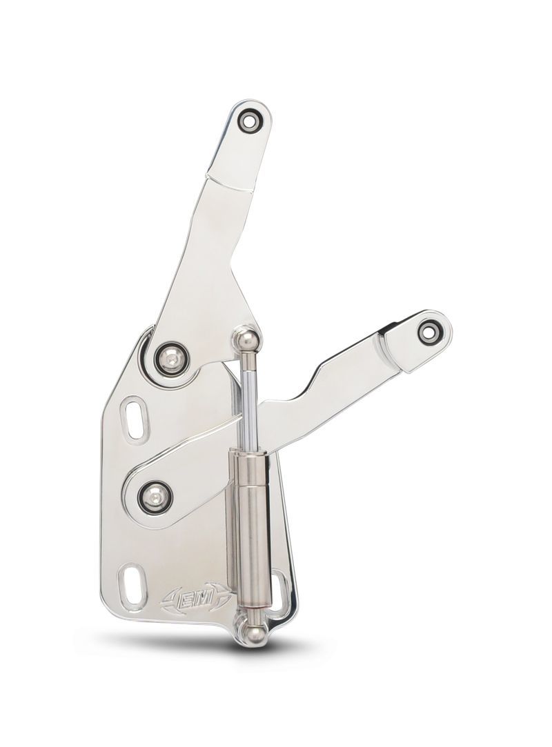 Eddie Motorsports EDDMS149-90P Billet Hood Hinges Polished