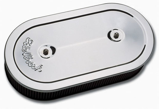 Edelbrock EDE1235 Oval Air Cleaner for Dual Quads