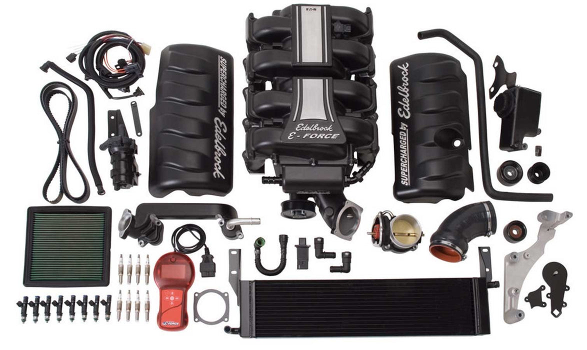 Edelbrock EDE1580 E-Force Supercharger Kit - 05-09 Mustang 4.6L
