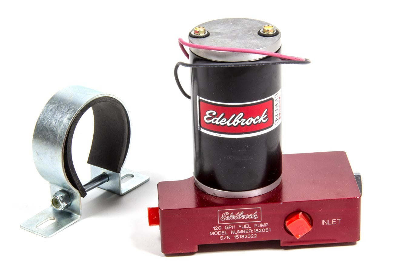 Edelbrock EDE182051 Carb Electric Fuel Pump 120GPH @ 6.5psi Red
