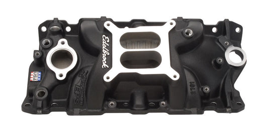 Edelbrock EDE27013 SBC Performer EPS Manifold - Black