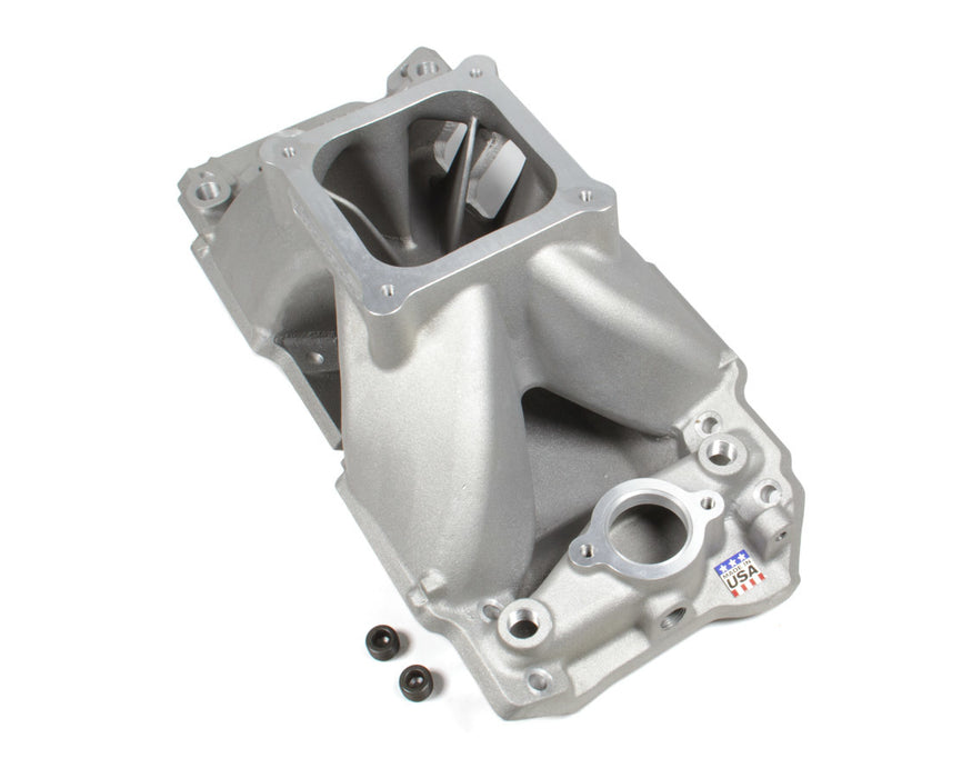 Edelbrock EDE28962 BBC Intake Manifold CNC SUPER VICTOR II