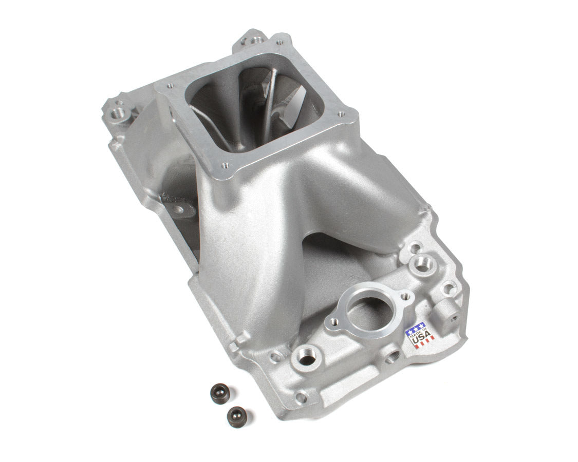 Edelbrock EDE28972 BBC Intake Manifold CNC SUPER VICTOR II