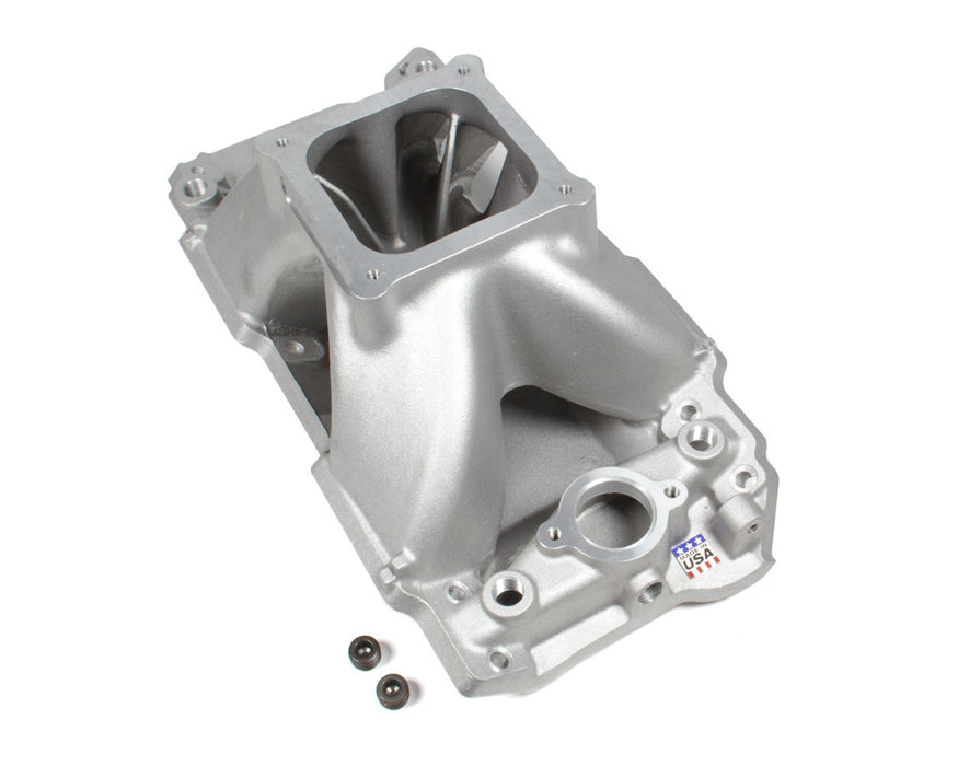 Edelbrock EDE28972 BBC Intake Manifold CNC SUPER VICTOR II