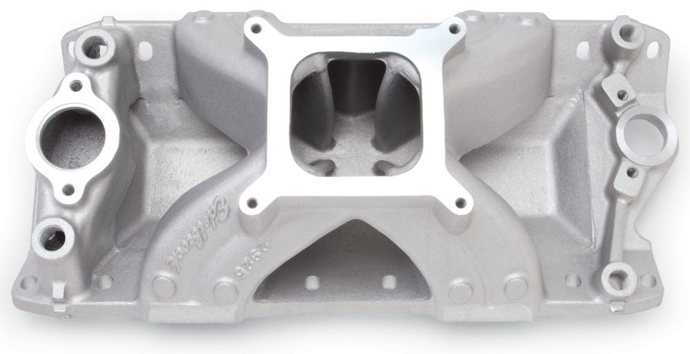 Edelbrock EDE2925 SBC Super Victor Manifold - 23 Degree