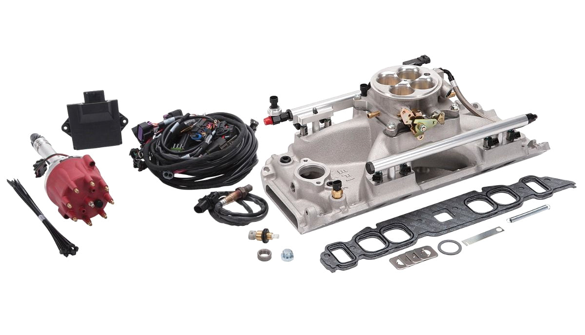 Edelbrock EDE35830 Pro-Flo 4 EFI Kit BBC w/Oval Ports 550 HP