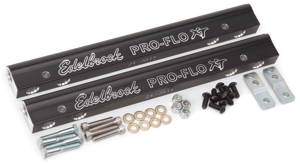 Edelbrock EDE3627 EFI Fuel Rail Kit SBC Pro-Flo XT Use w/7137
