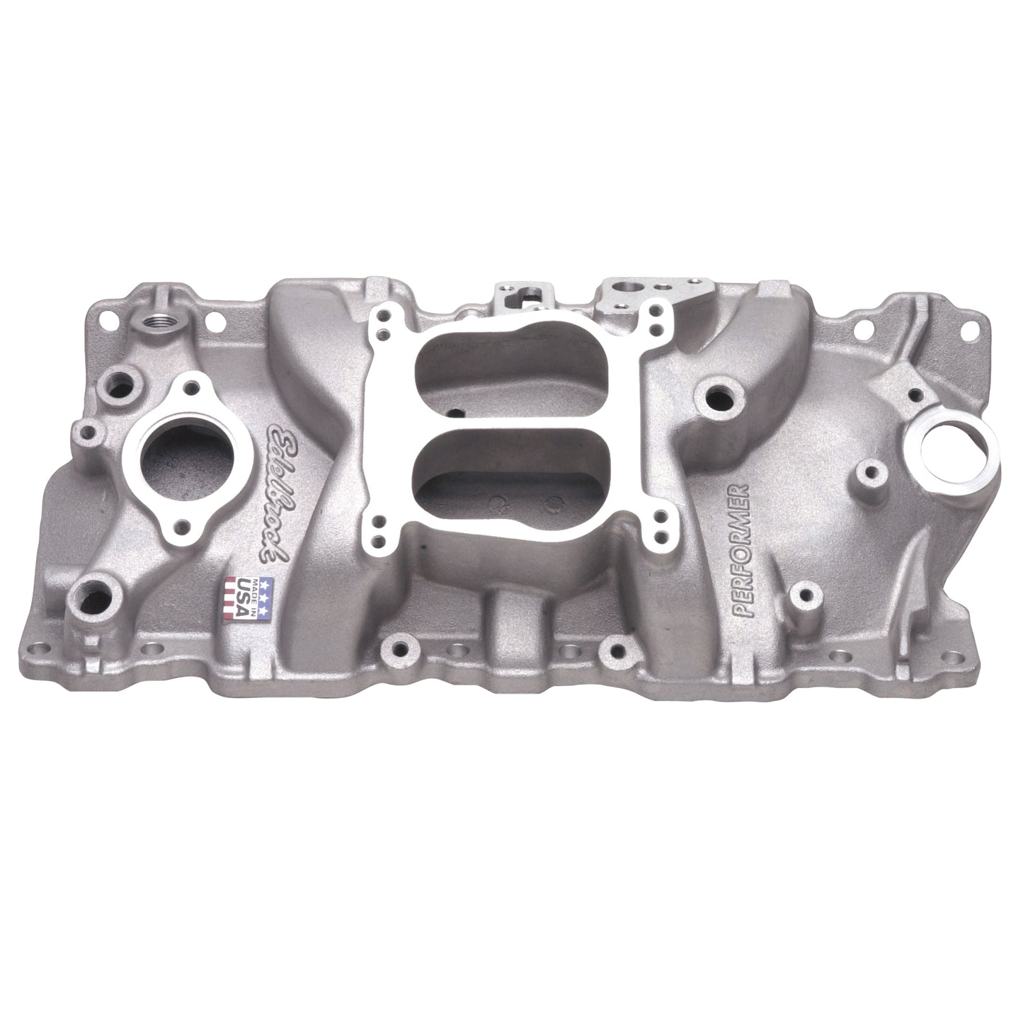 Edelbrock EDE3701 SBC Performer Manifold - w/EGR