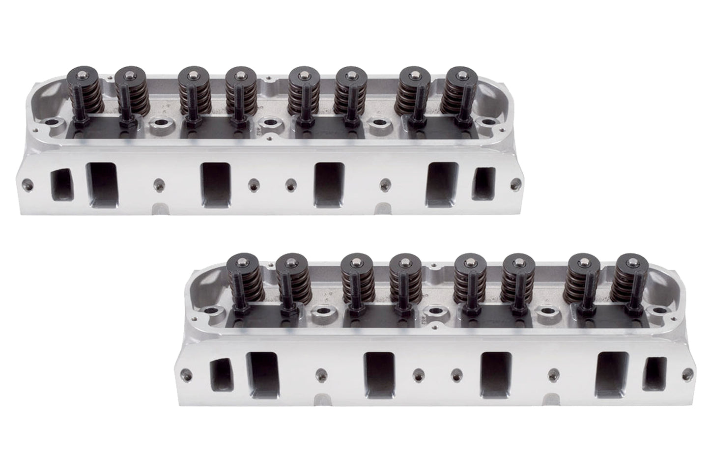 Edelbrock EDE5025 SBF E-Street Cylinder Heads - 60cc 2.02/1.60