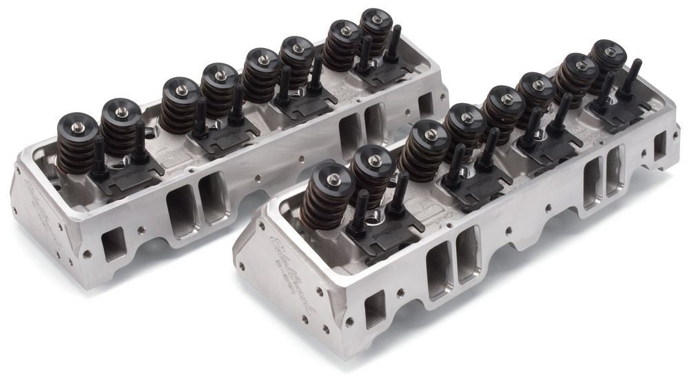 Edelbrock EDE5087 SBC E-Street 210 Heads - 64cc 2.08/1.60