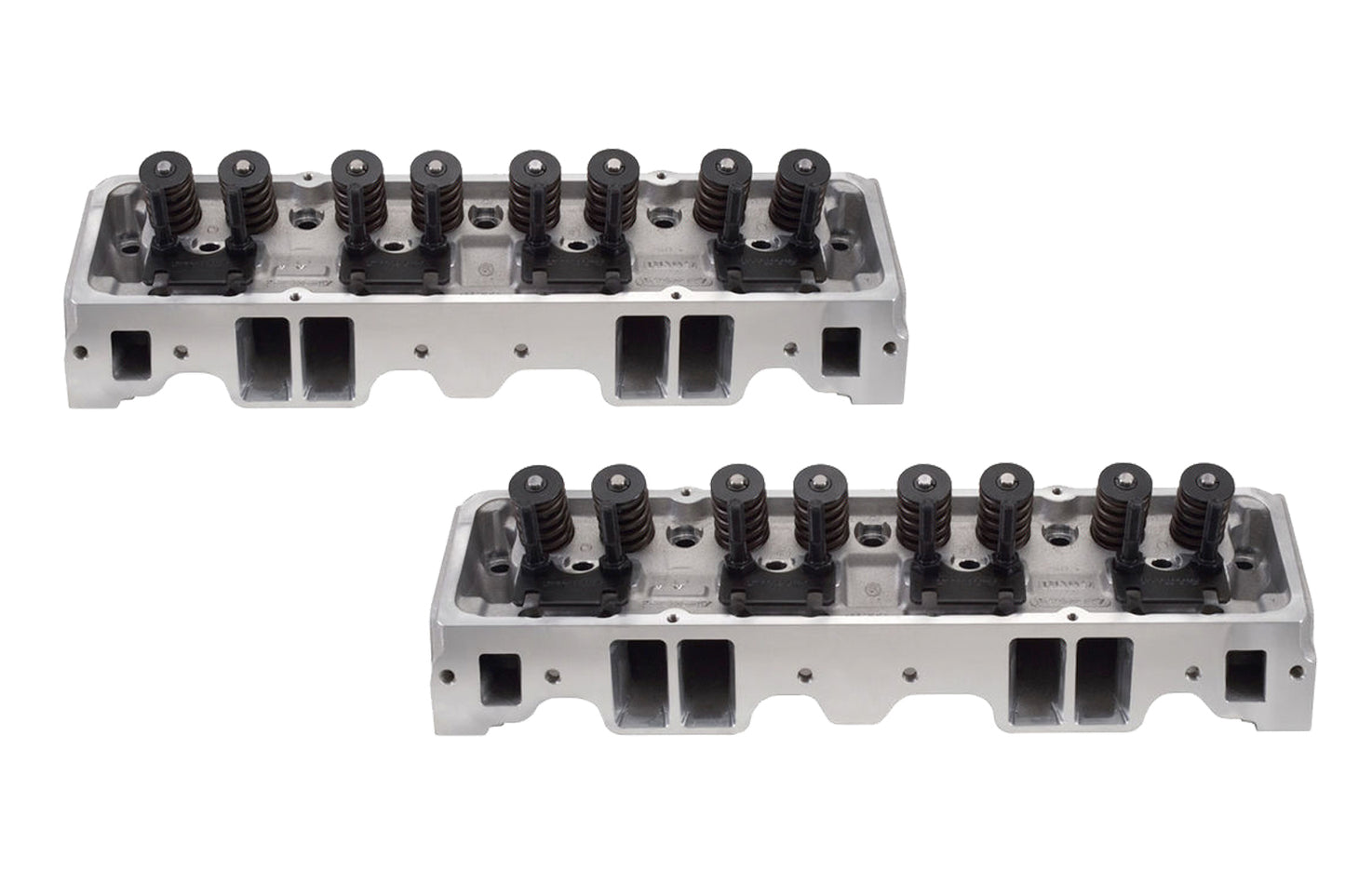 Edelbrock EDE5089 SBC E-Street Cylinder Heads - 2.02/1.60 S/P