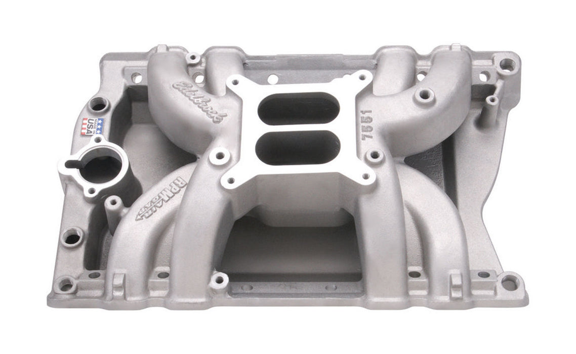 Edelbrock EDE7551 Olds Performer RPM Air Gap Manifold - 455