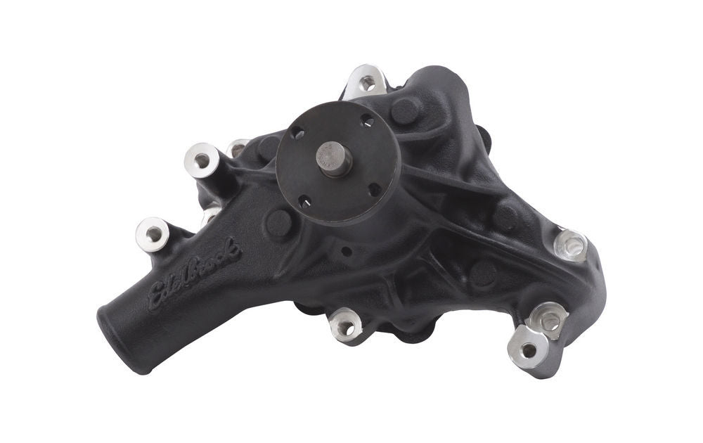Edelbrock EDE88113 SBC Water Pump - Long Black
