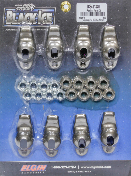 Elgin ELGICE411840 SBC B/I Rocker Arm Kit 1.50 Ratio 7/16 Stud