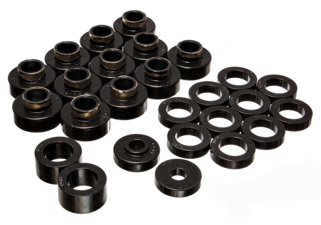 Energy Suspension ENE2-4104G 81-86 CJ8 Body Mounts Black