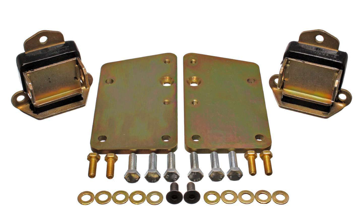 Energy Suspension ENE3-1148G LS1 Engine Conversion Mounts Short/Wide Zinc