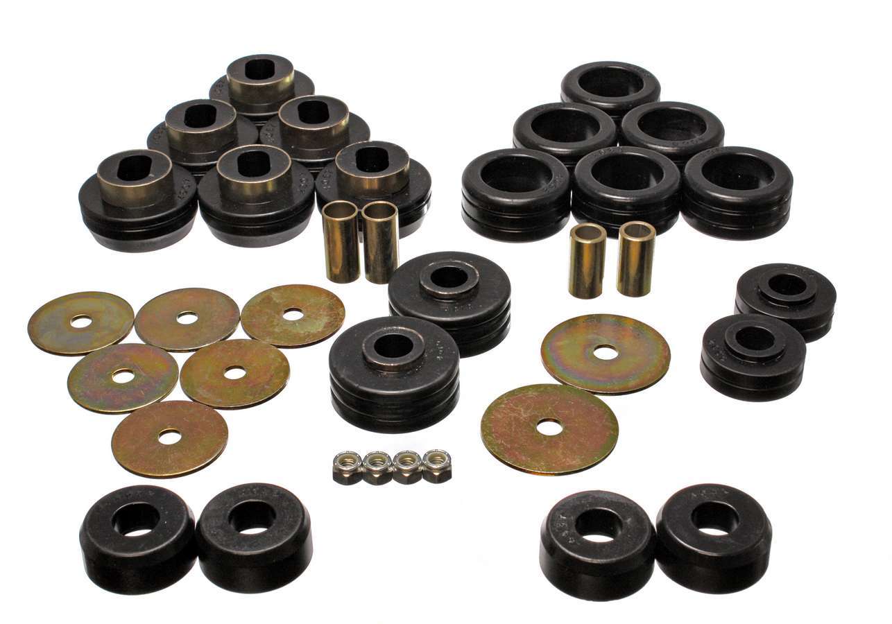 Energy Suspension ENE3-4118G 81-91 Blazer/Sub Cab Mounts Black