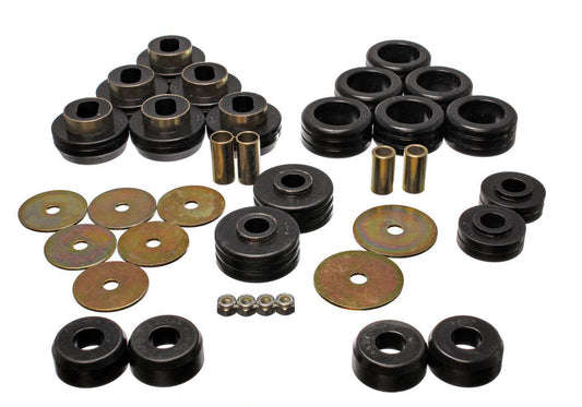 Energy Suspension ENE3-4118G 81-91 Blazer/Sub Cab Mounts Black