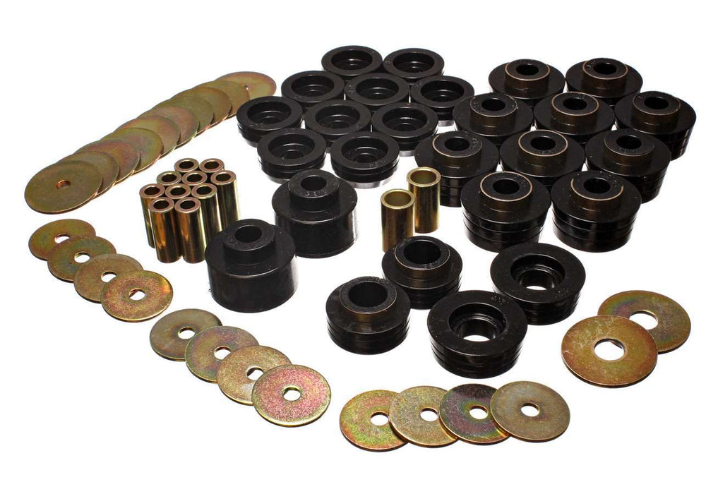 Energy Suspension ENE3-4141G 78-88 Chev Body Mounts Black
