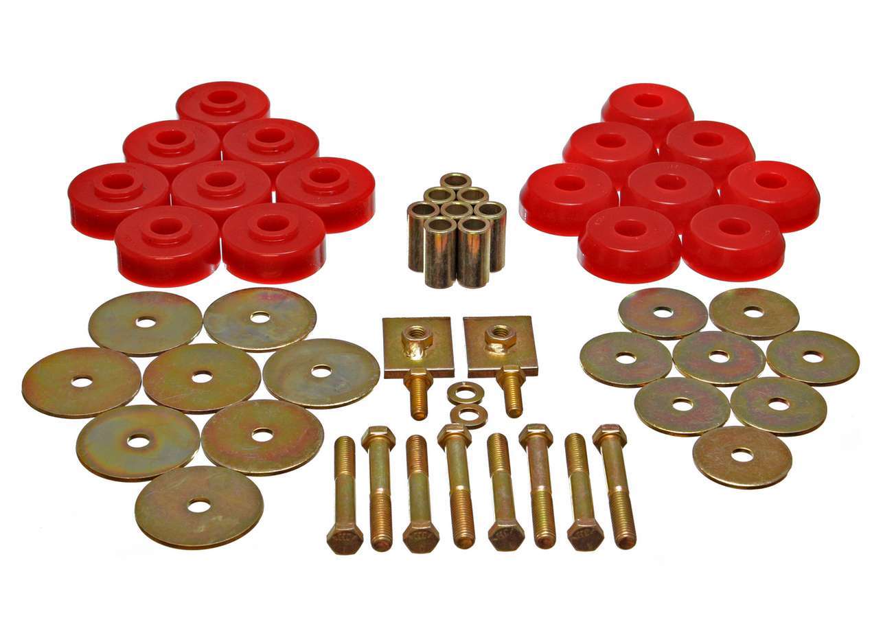 Energy Suspension ENE3-4166R BODY MOUNT SET EXC. CCON VERTIBLE
