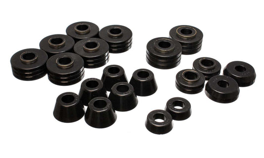 Energy Suspension ENE4-4102G Bronco Body Mounts-Black