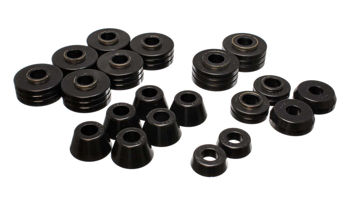 Energy Suspension ENE4-4102G Bronco Body Mounts-Black
