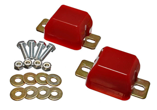 Energy Suspension ENE4-9103R Front Axle Bump Stop Set Red