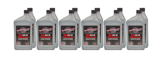Extreme Racing Oil EROHPSAE-50C SAE 50 Synthetic Blend 12 x 1 Quart