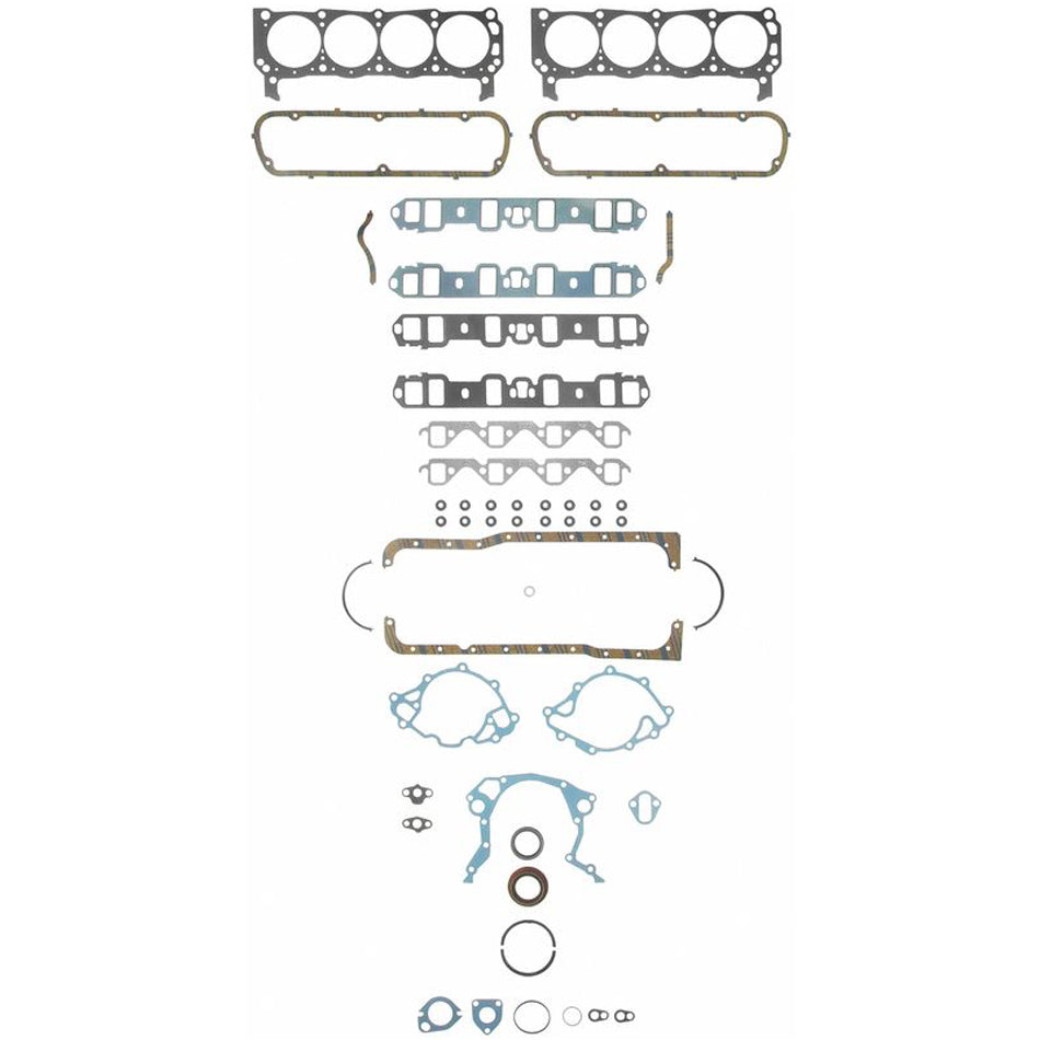 Fel-pro FEL260-1125 Engine Gasket Set - SBF 221-302 62-82
