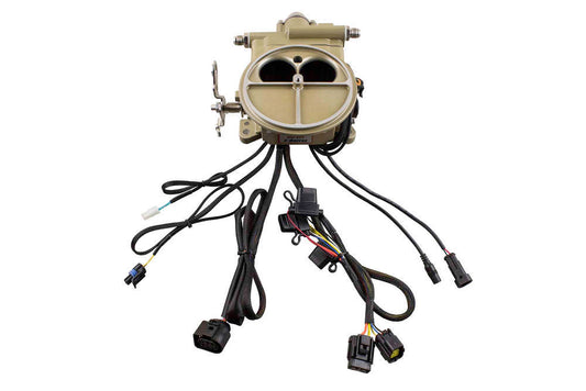 Fitech Fuel Injection FIT39001 Go EFI 2 Barrel EFI Kit HP Classic Gold