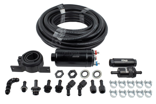 Fitech Fuel Injection FIT50001 Master Fuel Delivery Kit Inline Frame Mount